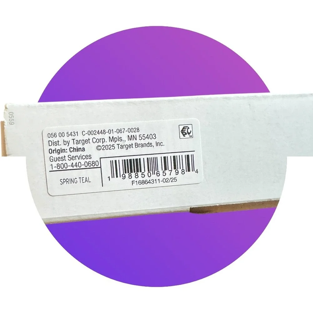 heyday‎ Compact Wireless Keyboard Spring Teal Purple Bluetooth 5.1 NEW